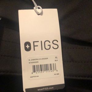 2 pairs Fig jogger scrub pants.